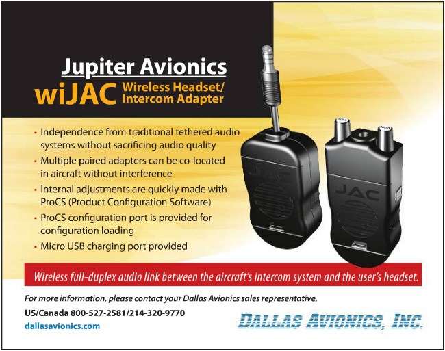 Jupiter Avionics Corporation Publicity